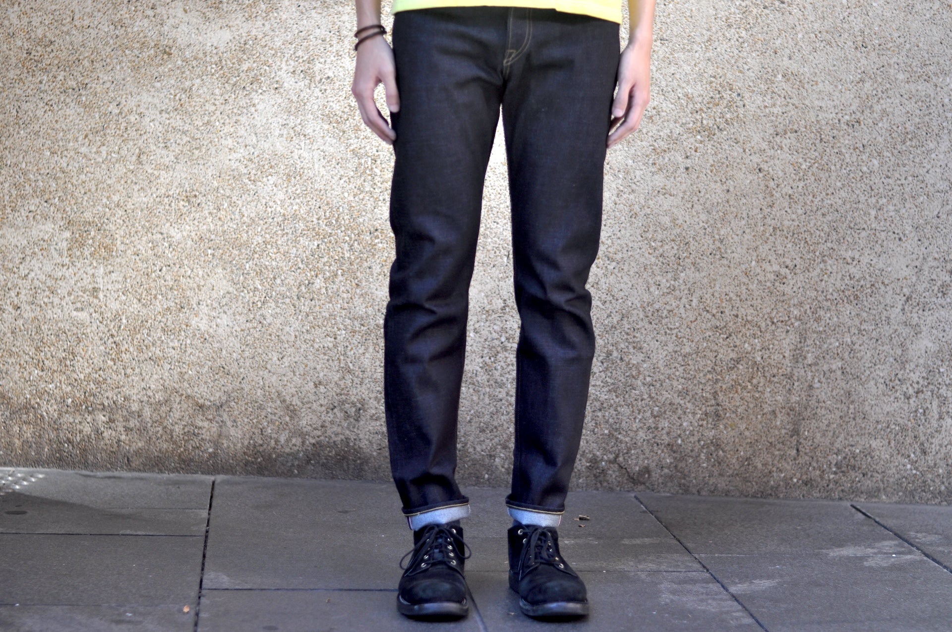 MOMOTARO JEANS 14.7oz "Tokuno Blue" #200 Denim (New Tapered fit)