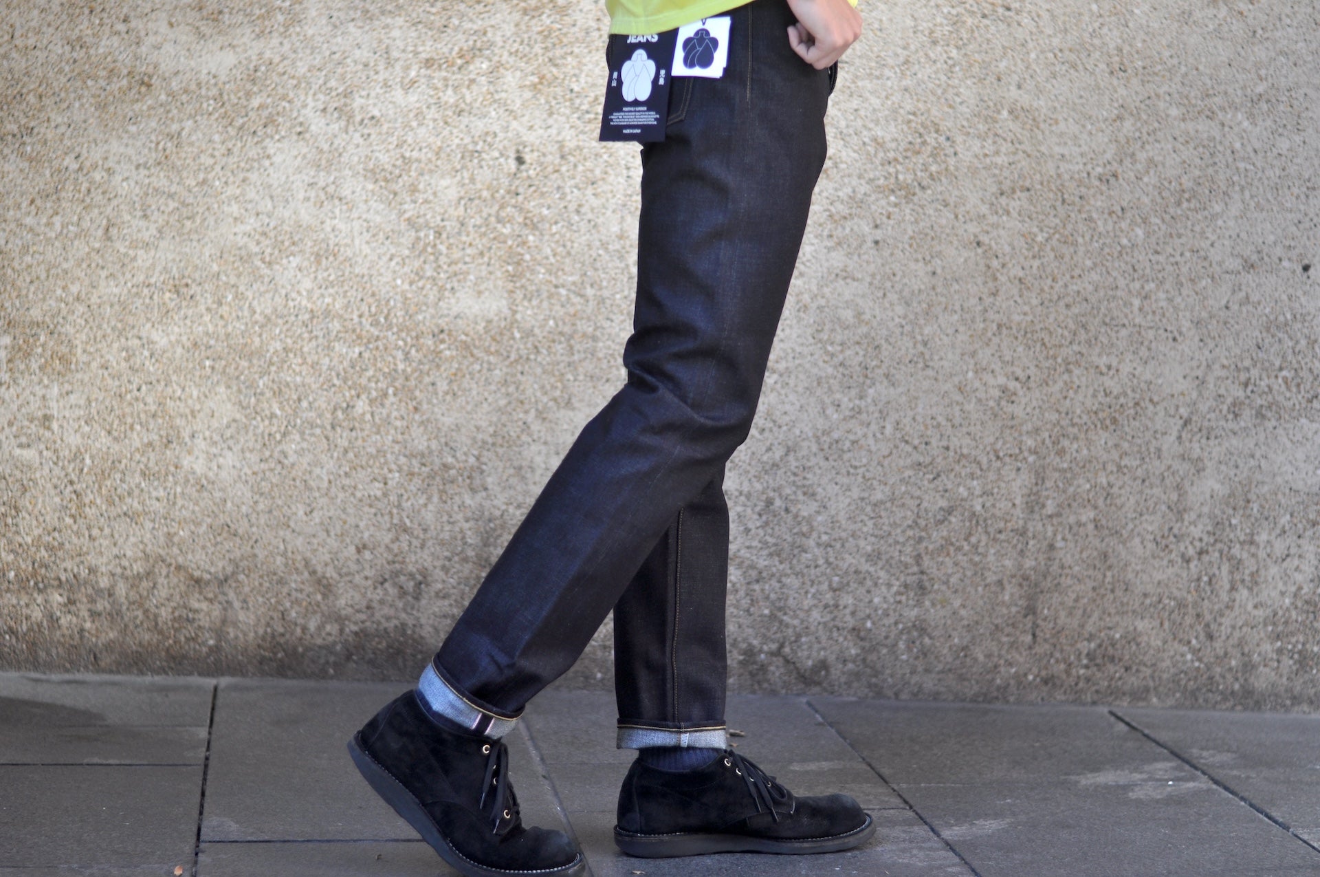 MOMOTARO JEANS 14.7oz "Tokuno Blue" #200 Denim (New Tapered fit)