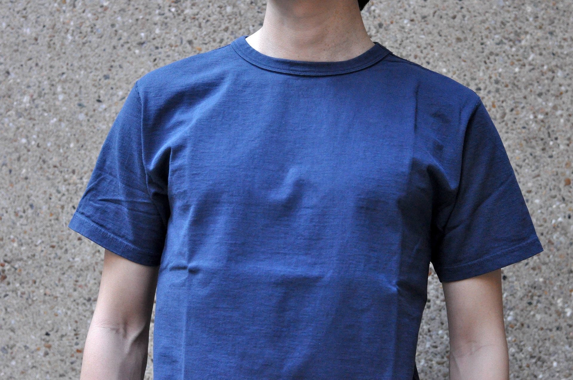 Studio D'Artisan 9oz 'Tsuri-Ami 'Loopwheel Tee (Navy)