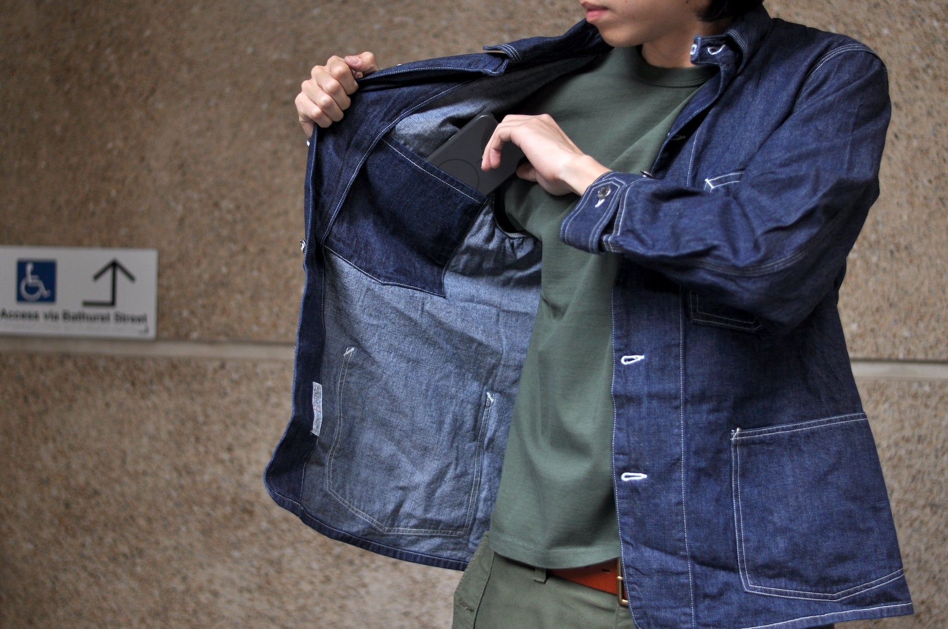 Freewheelers 10oz Lot. 100 "Ironalls" Denim Jacket (Indigo)