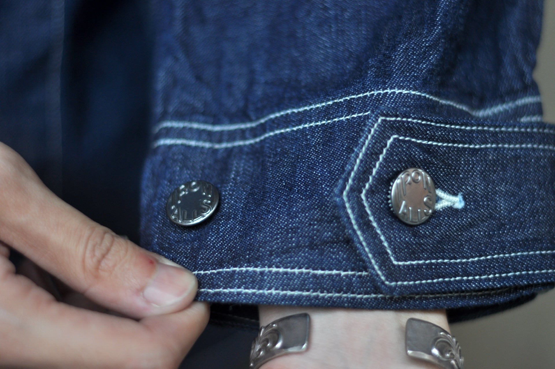 Freewheelers 10oz Lot. 100 "Ironalls" Denim Jacket (Indigo)