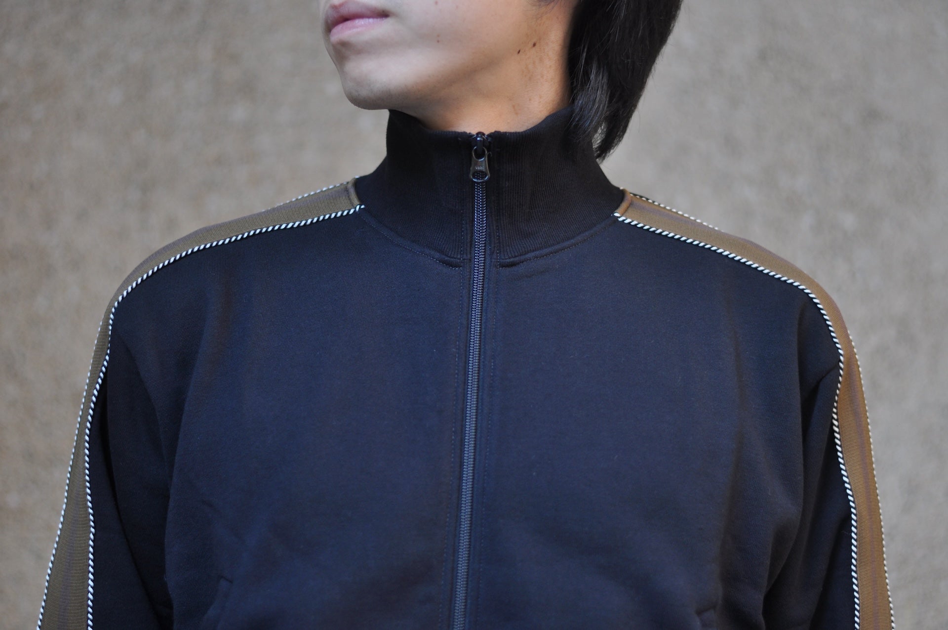Ultima Thule by Freewheelers "WHIRLWIND" Track Jacket (Ultimate Black)