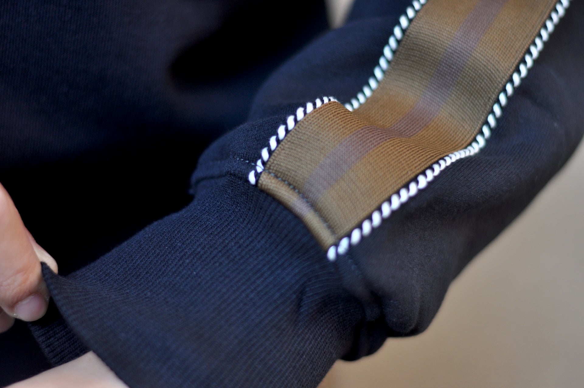 Ultima Thule by Freewheelers "WHIRLWIND" Track Jacket (Ultimate Black)