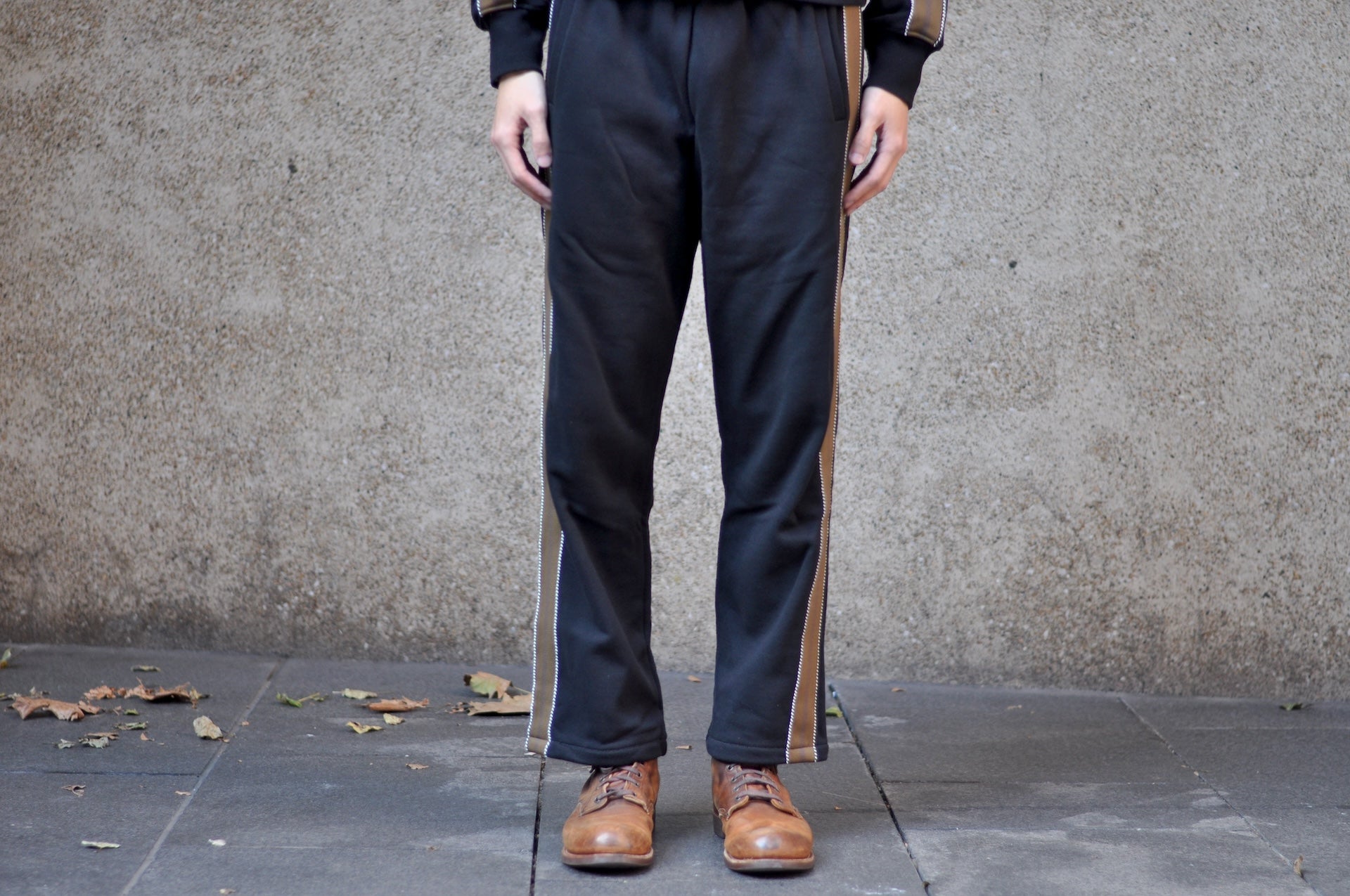 Ultima Thule by Freewheelers "WHIRLWIND" Track Pants (Ultimate Black)