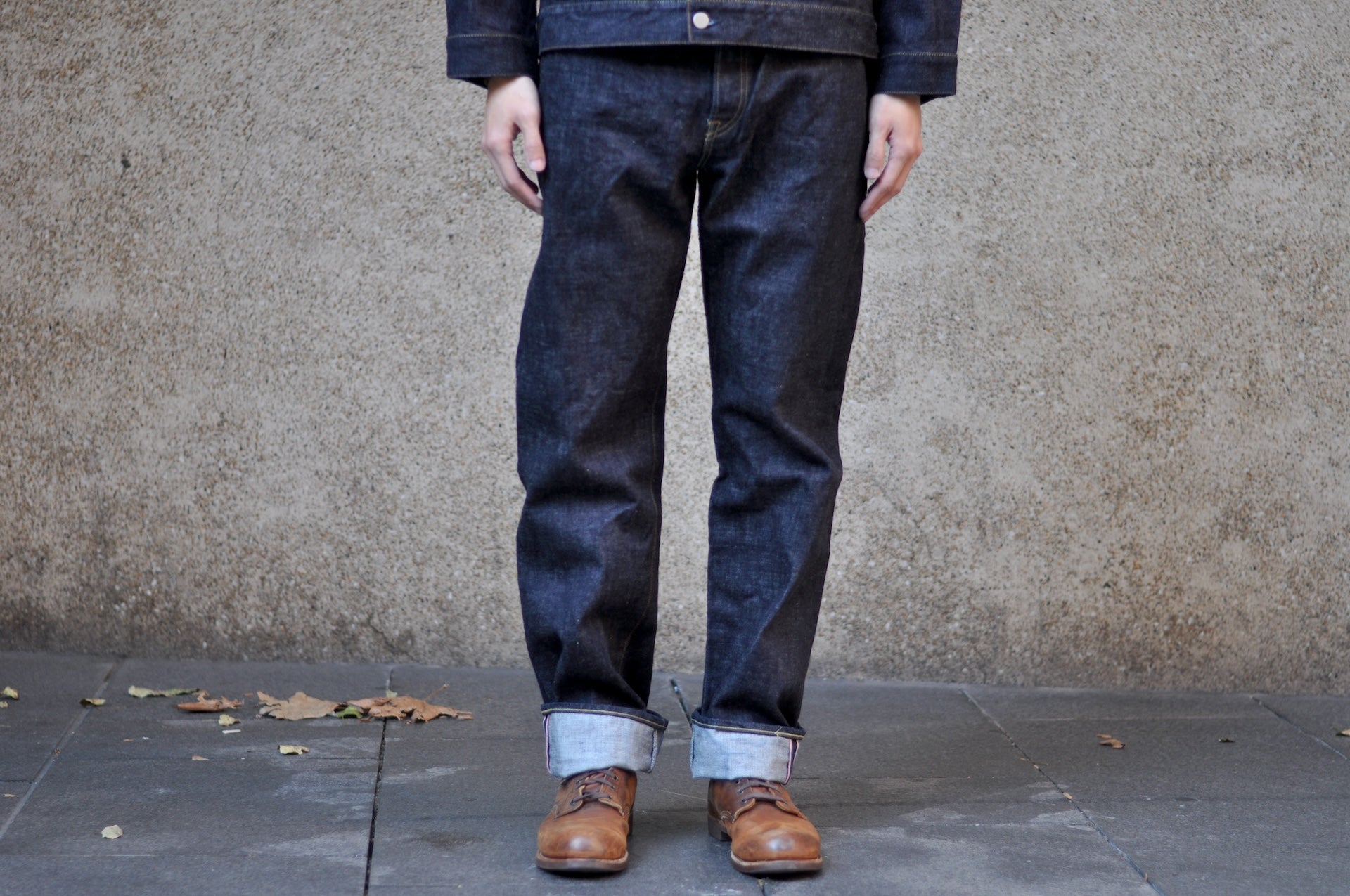 MOMOTARO JEANS 15.7oz "New Classic GTB" #101 Denim (Classic Straight fit)