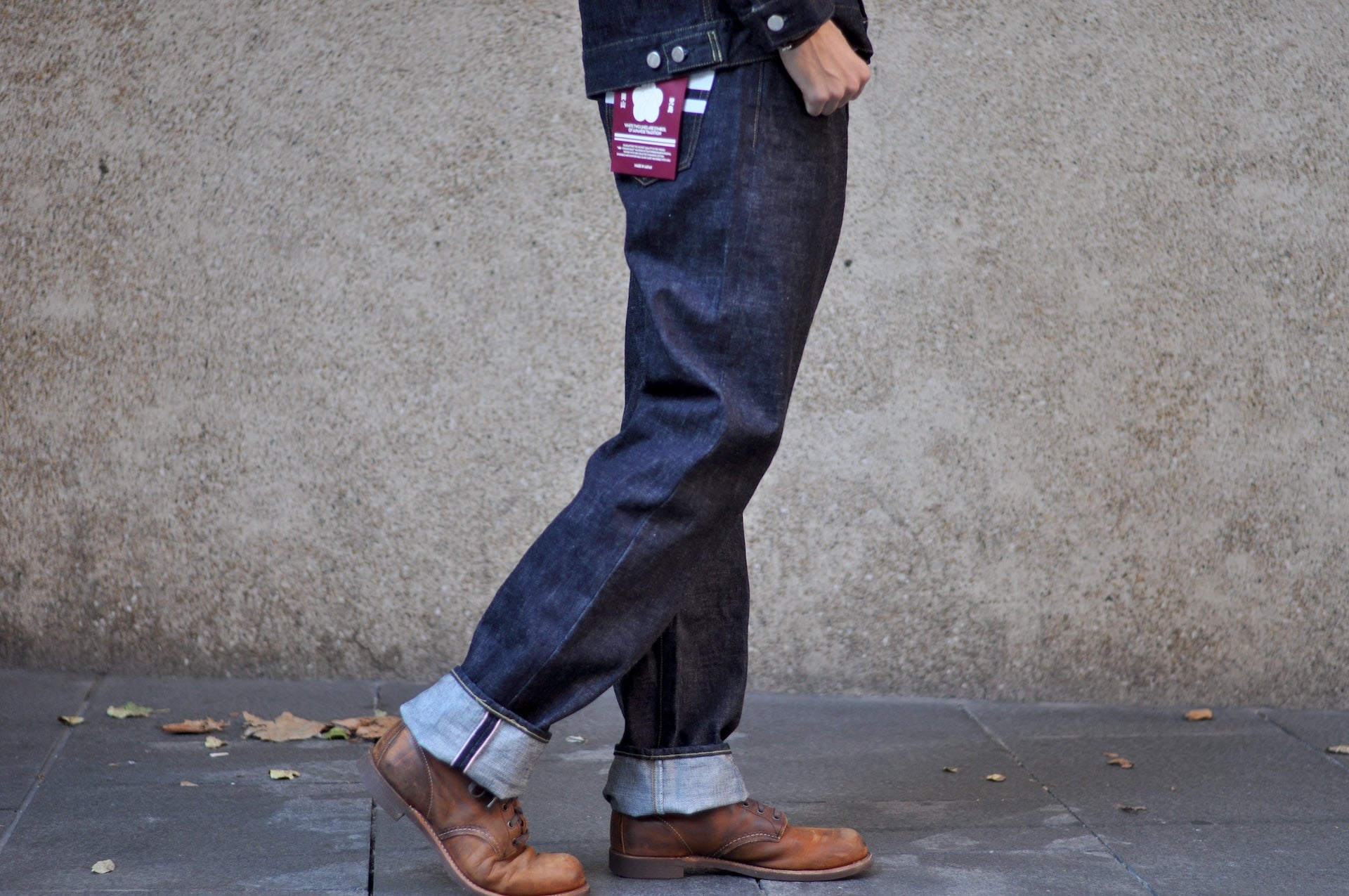 MOMOTARO JEANS 15.7oz "New Classic GTB" #101 Denim (Classic Straight fit)