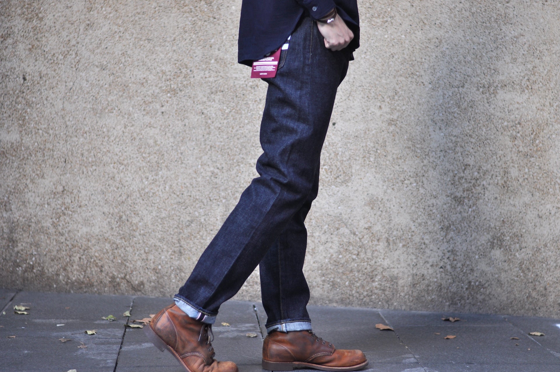 MOMOTARO JEANS 15.7oz "New Classic GTB" #201 Denim (New Tapered fit)