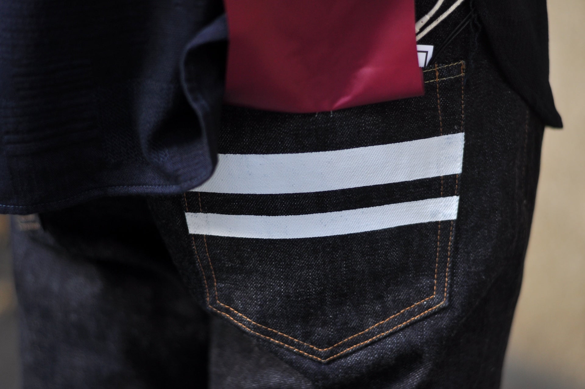 MOMOTARO JEANS 15.7oz "New Classic GTB" #201 Denim (New Tapered fit)