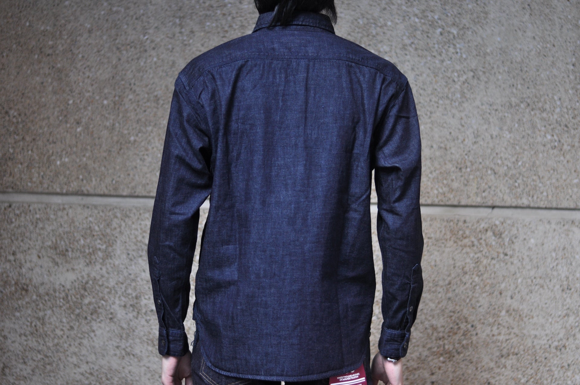 MOMOTARO JEANS 8oz Indigo Dyed Selvage Denim Workshirt