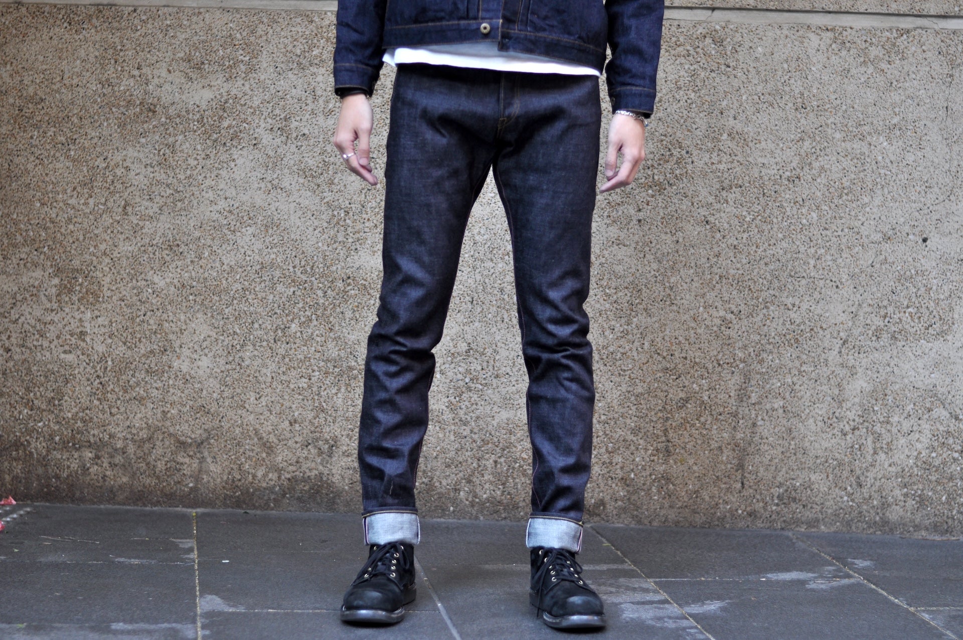 MOMOTARO JEANS 13oz 0405-13 Denim (High Tapered Fit)