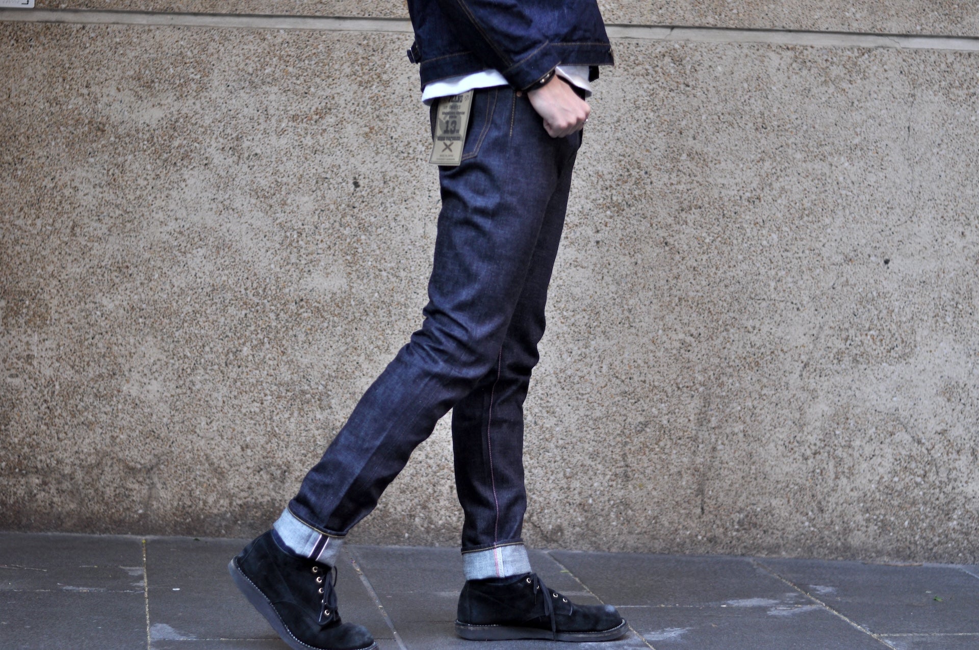 MOMOTARO JEANS 13oz 0405-13 Denim (High Tapered Fit)