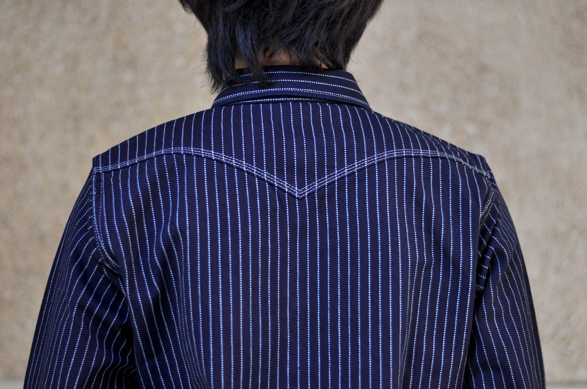 Iron Heart 12oz Wabash Western Shirt (Indigo)