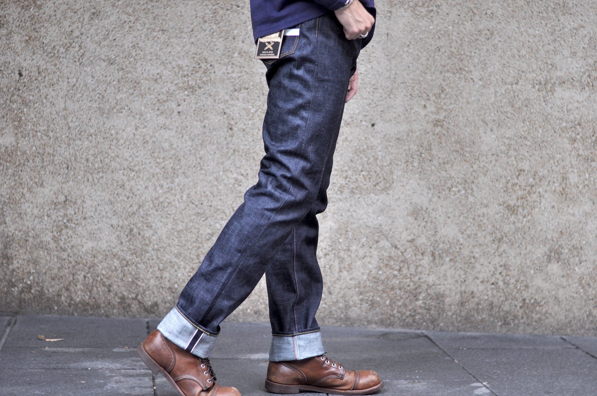 MOMOTARO JEANS 13oz 0605-13SP Denim (Straight Tapered Fit)