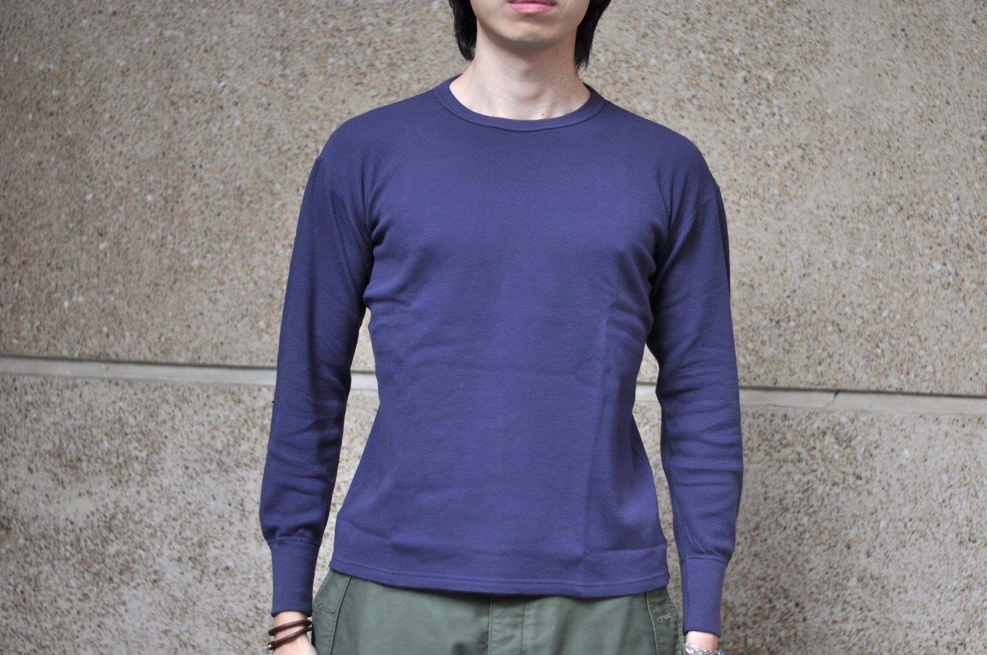 Dubble Works "Standard" L/S Plain Thermal (Navy)