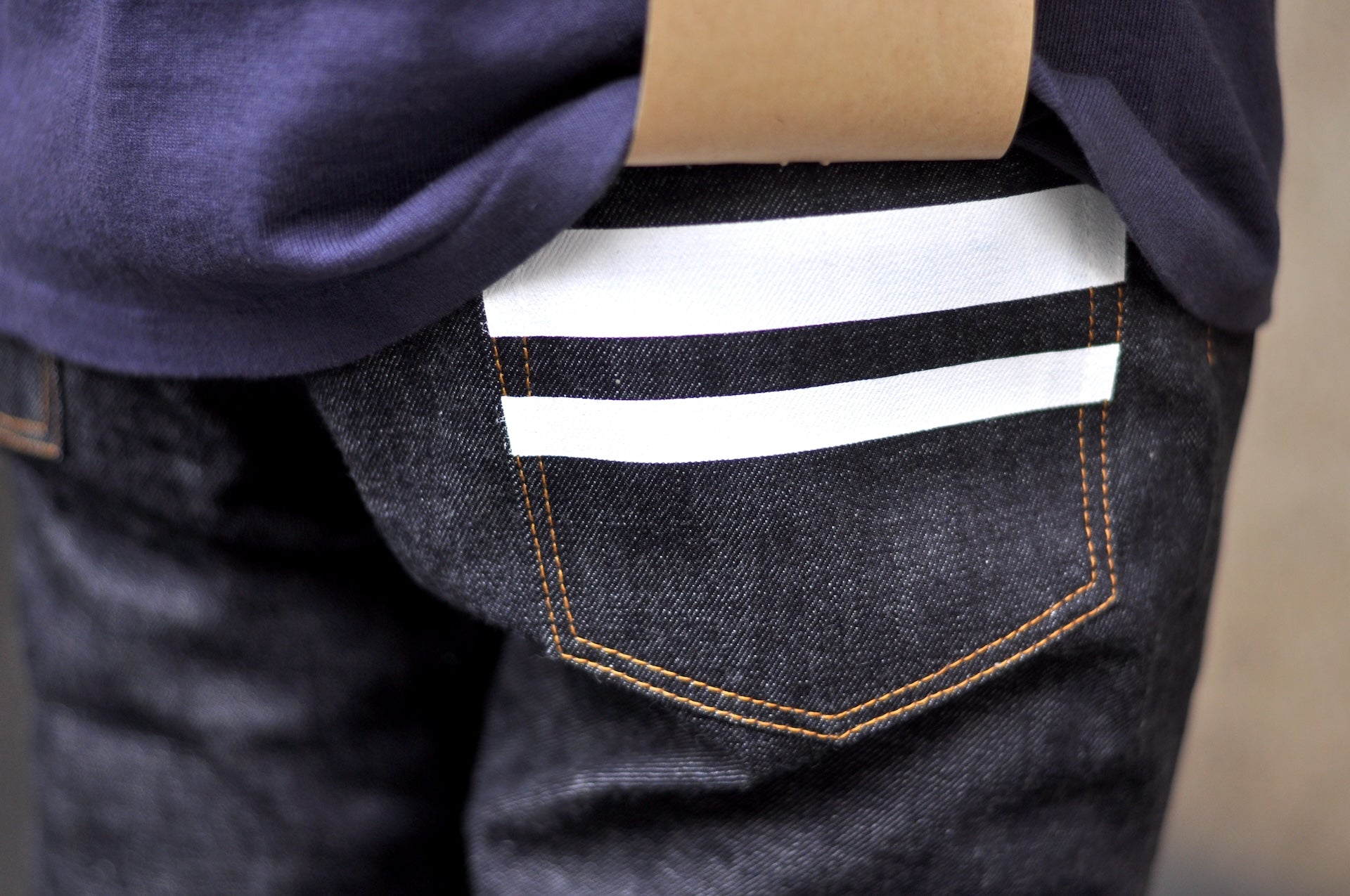 MOMOTARO JEANS 13oz 0605-13SP Denim (Straight Tapered Fit)