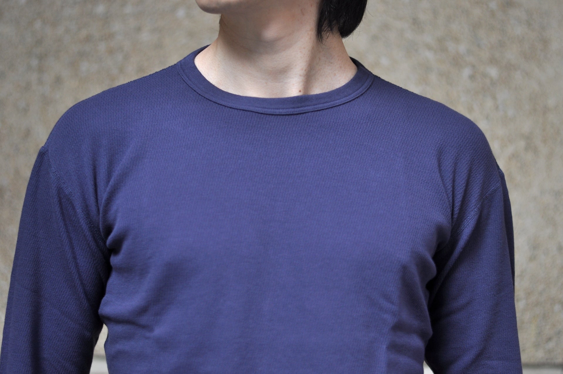 Dubble Works "Standard" L/S Plain Thermal (Navy)