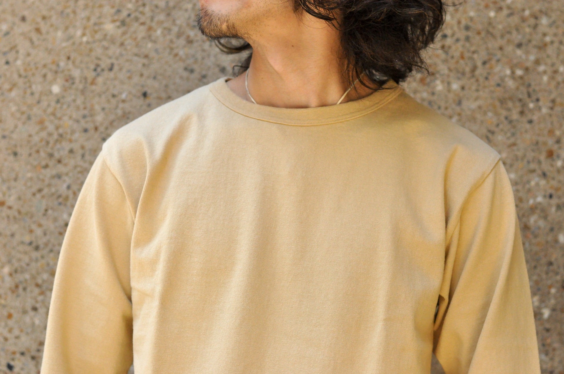 Dubble Works 9oz "Ultra-Heavy" Loopwheeled L/S Tee (Egg)