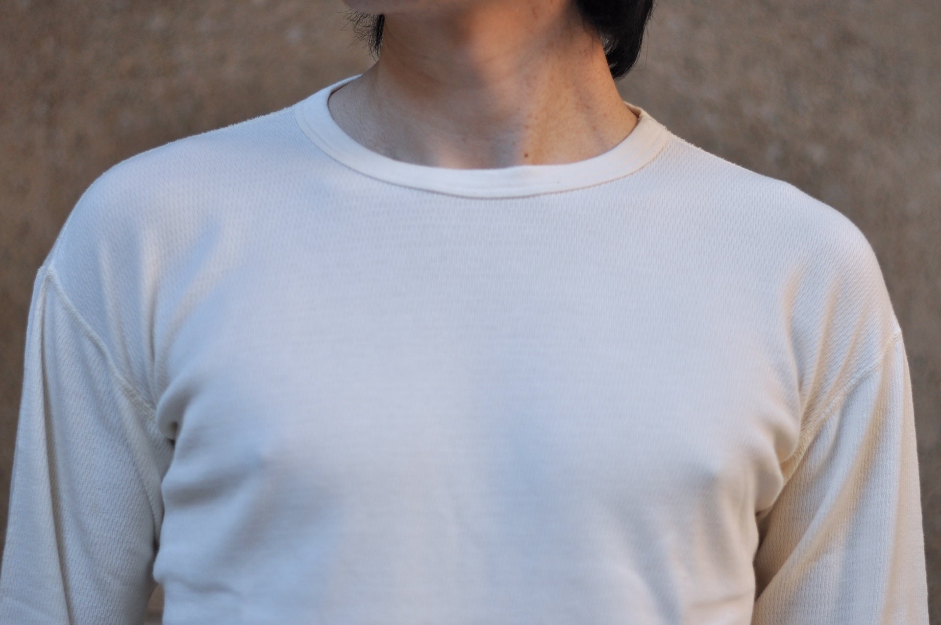 Dubble Works "Standard" L/S Plain Thermal (White)