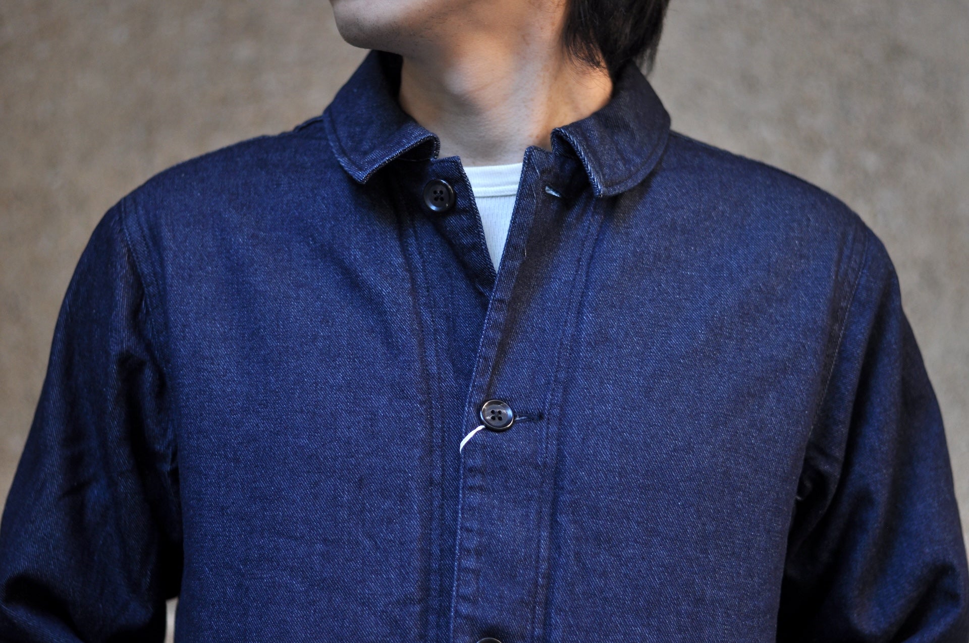 Pure Blue Japan Denim BOA Jacket (Indigo)