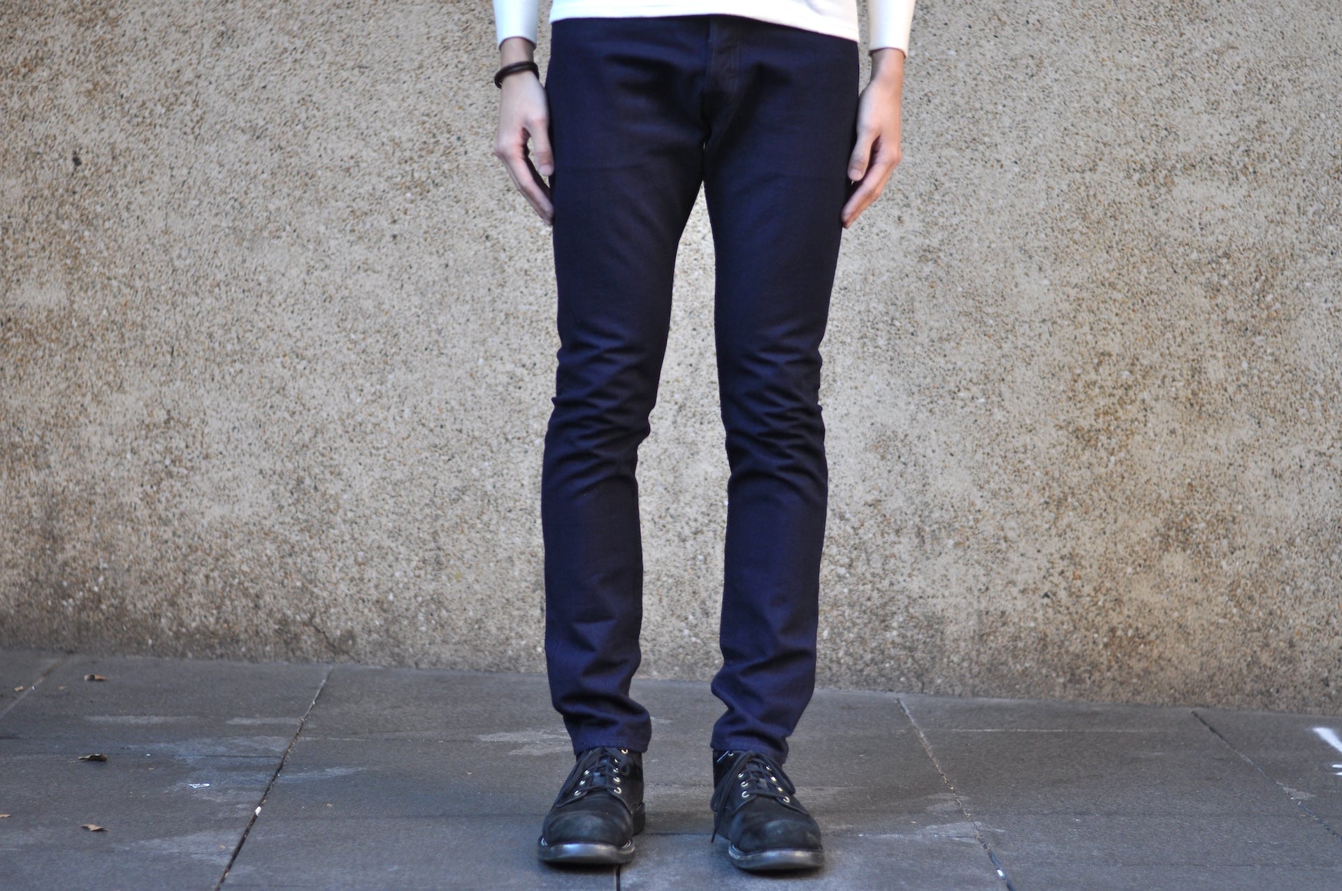 Pure Blue Japan 13.5oz Duck Canvas Trousers (Indigo)
