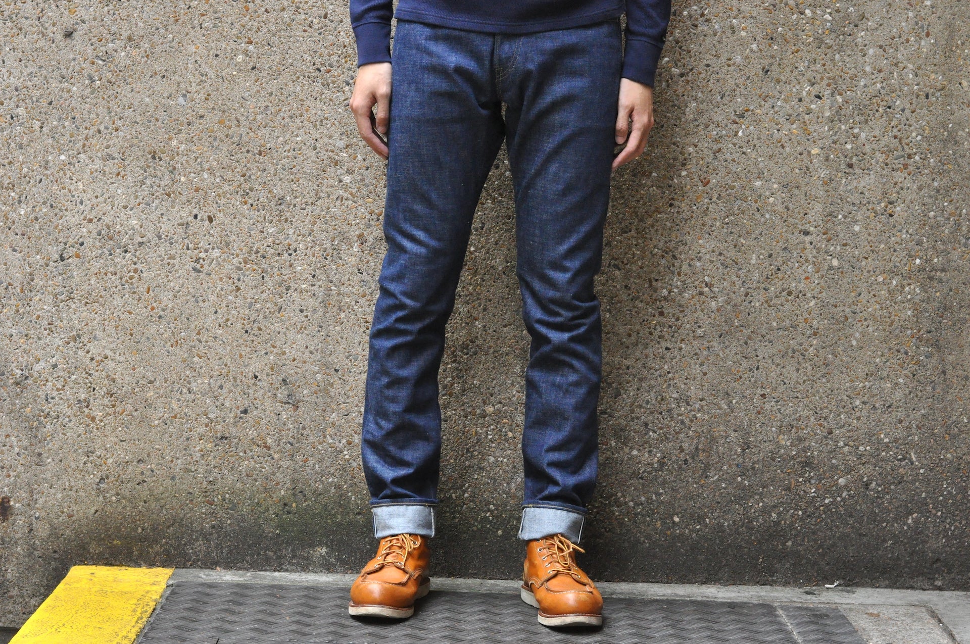 MOMOTARO JEANS  13.5oz 0405-AI "Ultimate Natural Indigo" Denim (High Tapered fit)