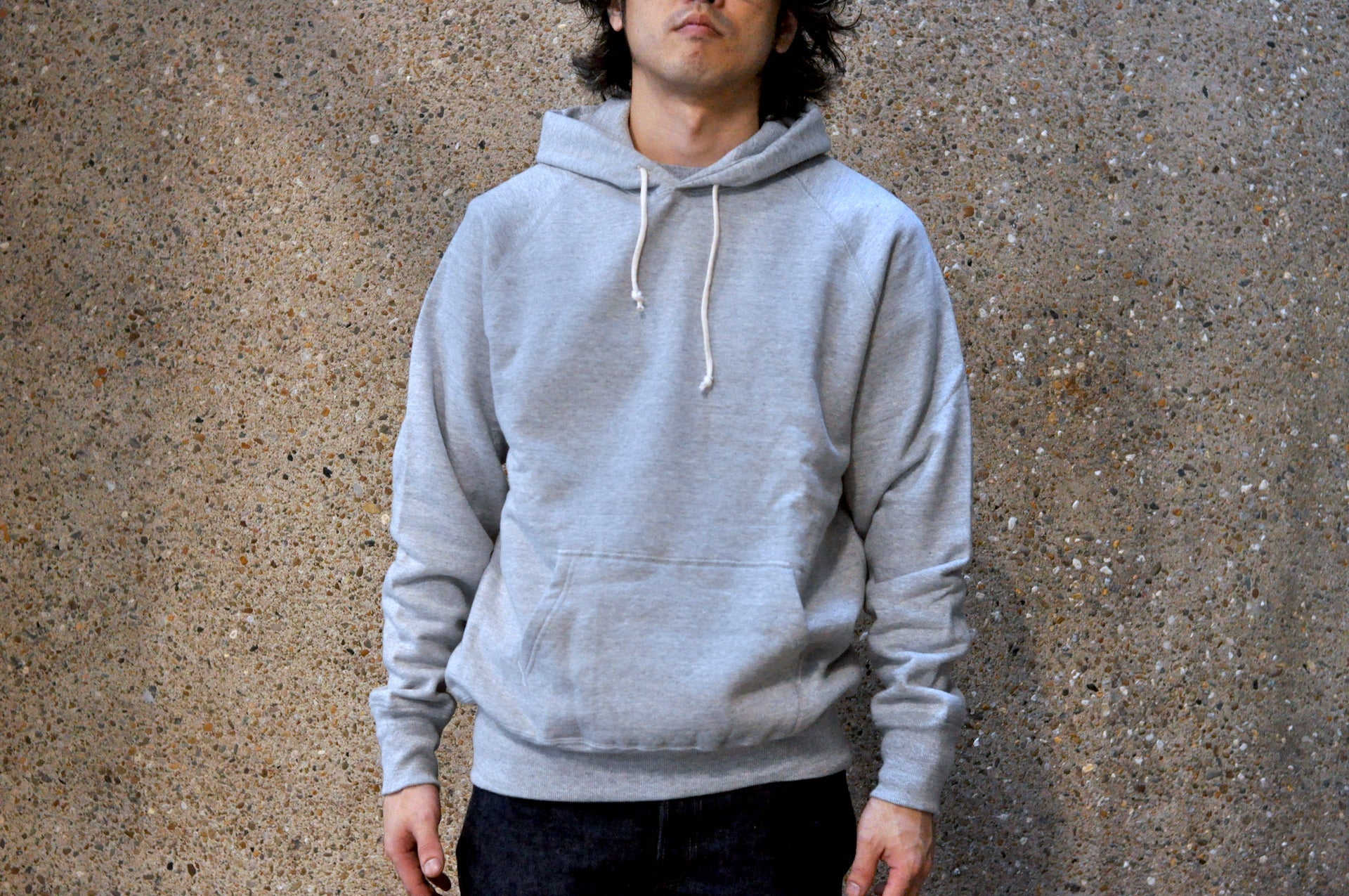 Denime X Warehouse Co. Lot.270 10oz Loopwheeled Pullover (Heather Grey)