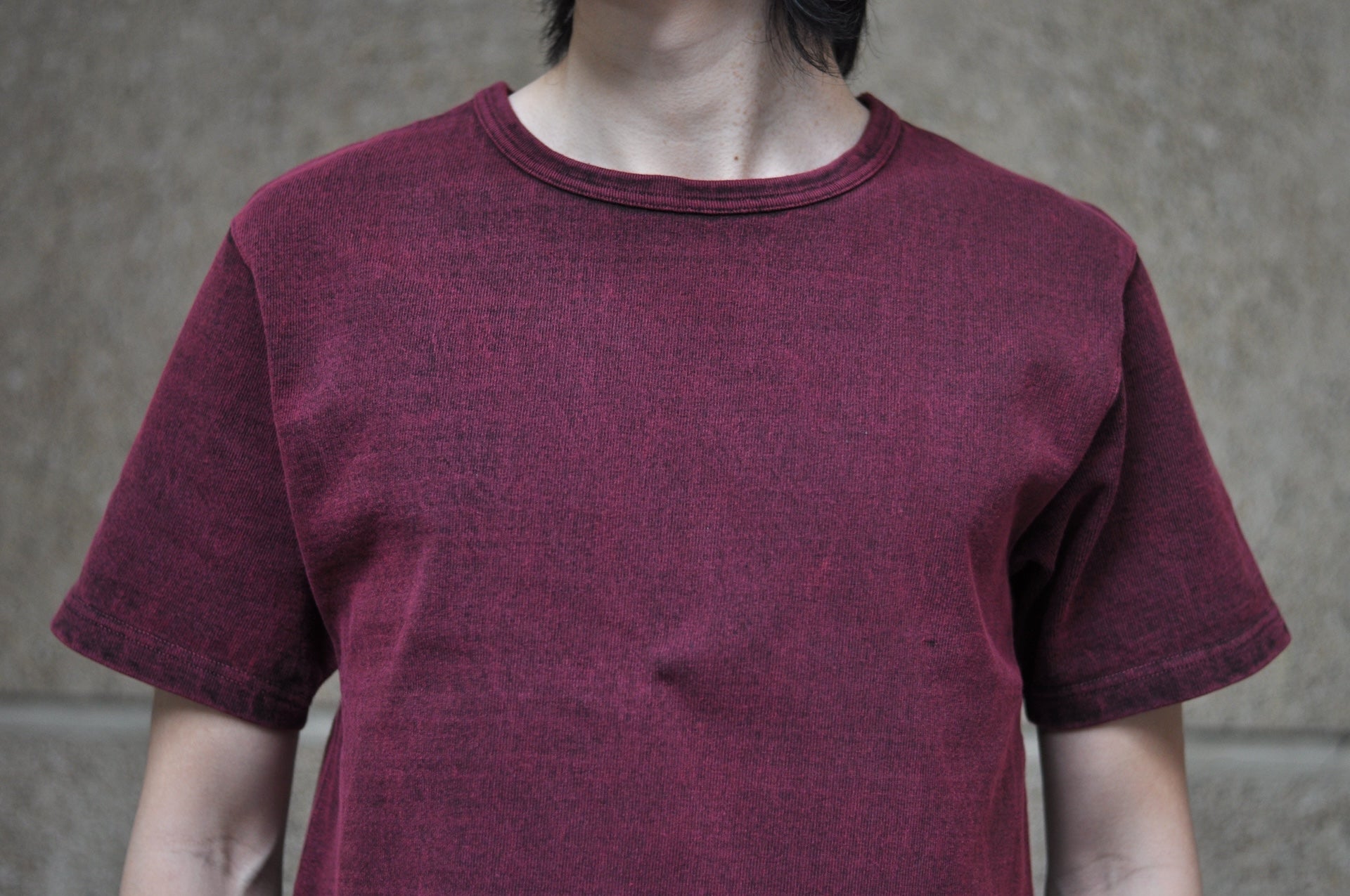 Samurai 15.7oz “Ultra-Heavyweight” Plain Tee (Burgundy Wine)