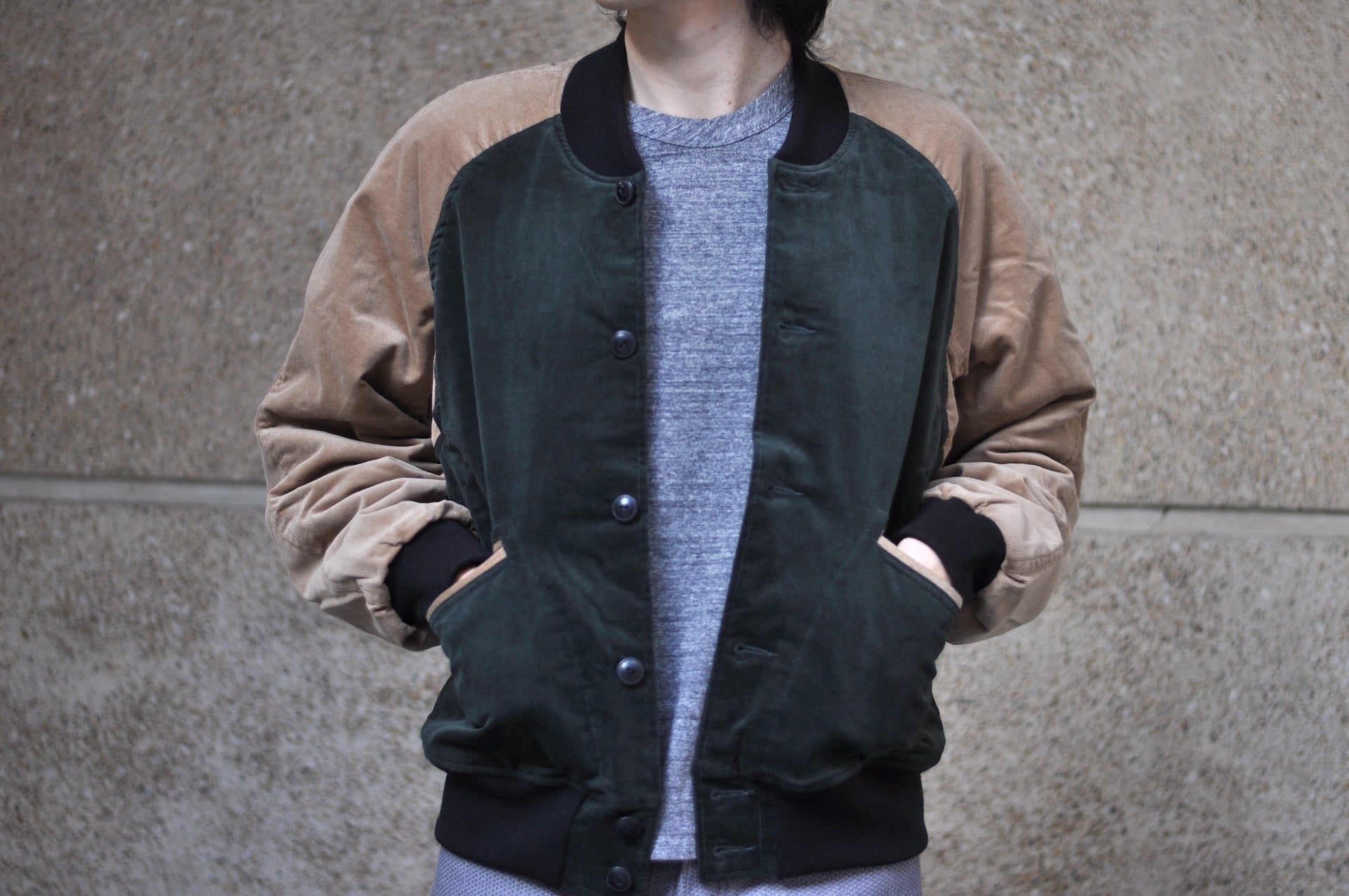 Stevenson Overall Co. “Golden Era Athletic” Classic Varsity Jacket (Forest Green)