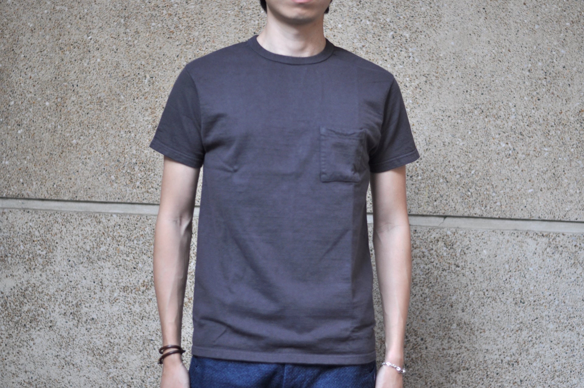 Samurai 12oz "Nippon Cotton" Pocket Tee (Kuromame)