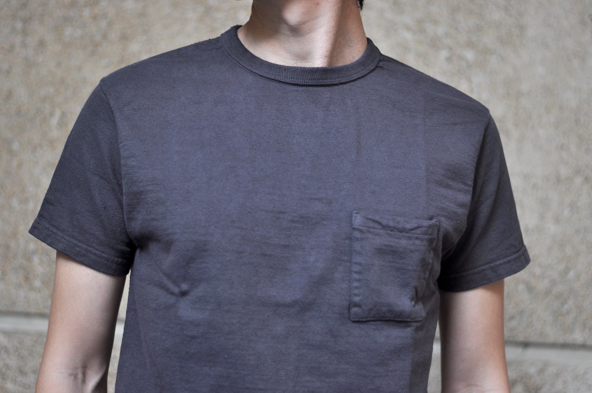 Samurai 12oz "Nippon Cotton" Pocket Tee (Kuromame)