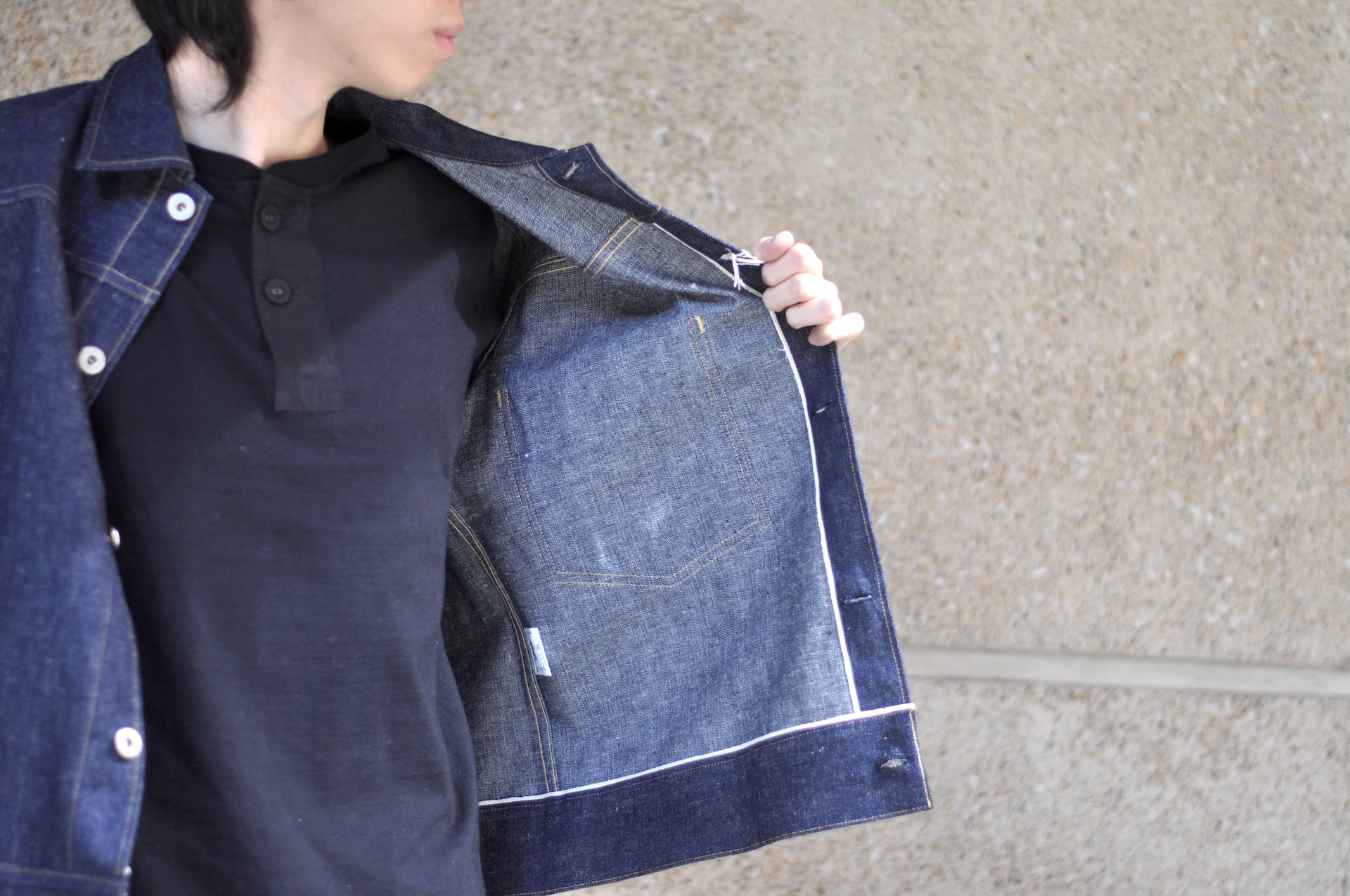 John Gluckow X Warehouse Co. 10oz Indigo Dyed Denim Rancher’s Jacket