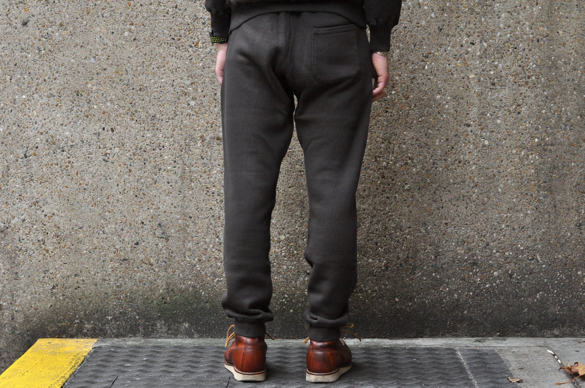 Dubble Works 11oz "Tsuri-ami" Loopwheeled Sweatpants (Sumi Black)