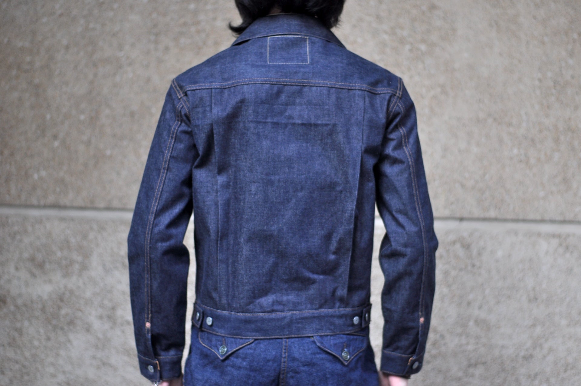 Denime X Warehouse Co. LOT. 232XX-54 14.5oz Indigo Dyed Type 2 Denim Jacket (1954 Model)