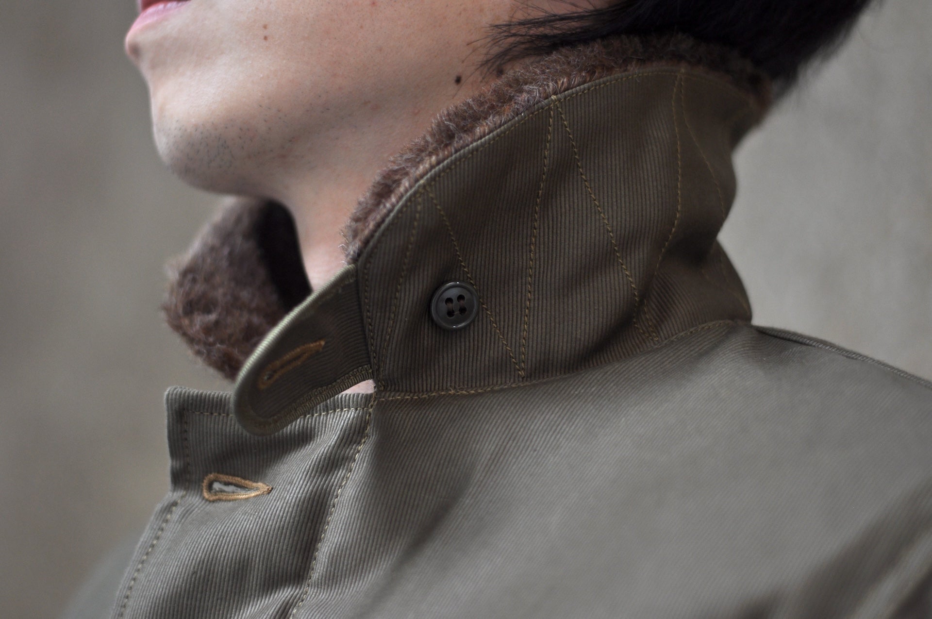 Freewheelers N-1 1940s Naval Deck Jacket (Khaki Green)