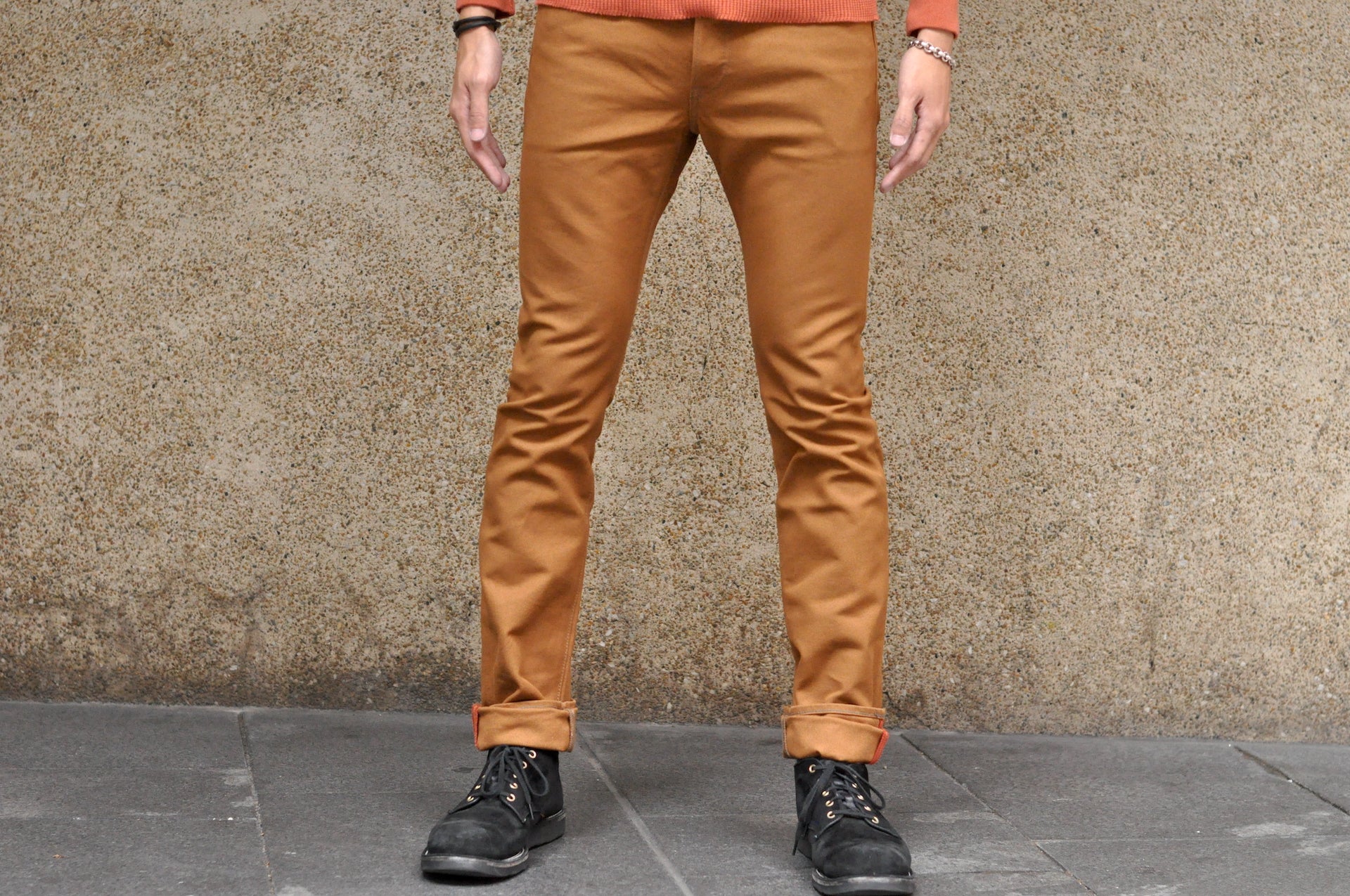 Iron Heart 17oz 555D Duck Canvas Trousers (Slim Tapered fit)