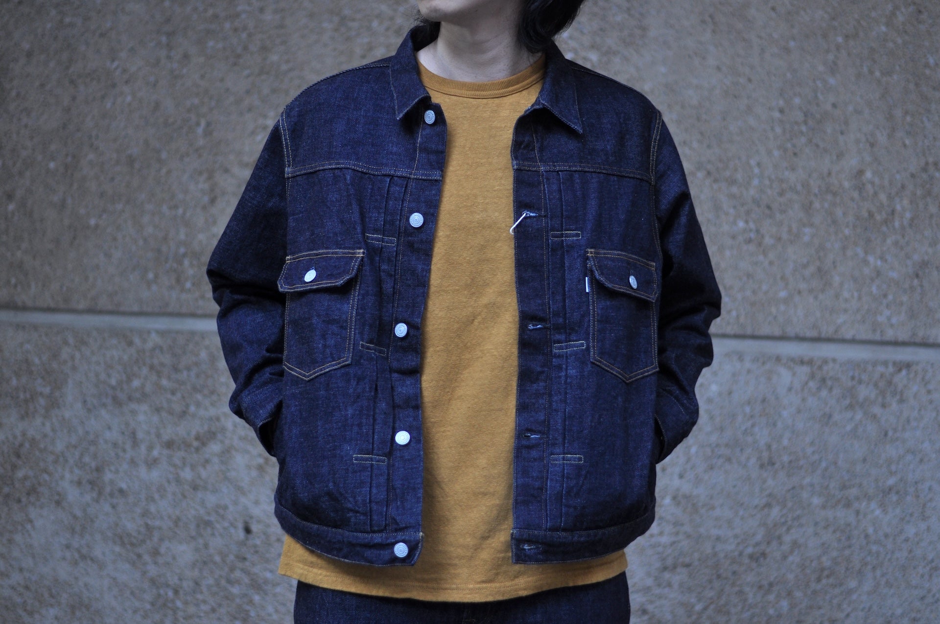 Omoto Denim 13.5oz Indigo Dyed “Ultimate-Comfort” Modified Type 2 Denim Jacket