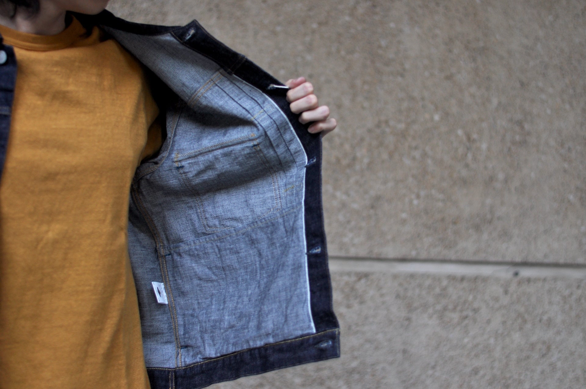 Omoto Denim 13.5oz Indigo Dyed “Ultimate-Comfort” Modified Type 2 Denim Jacket