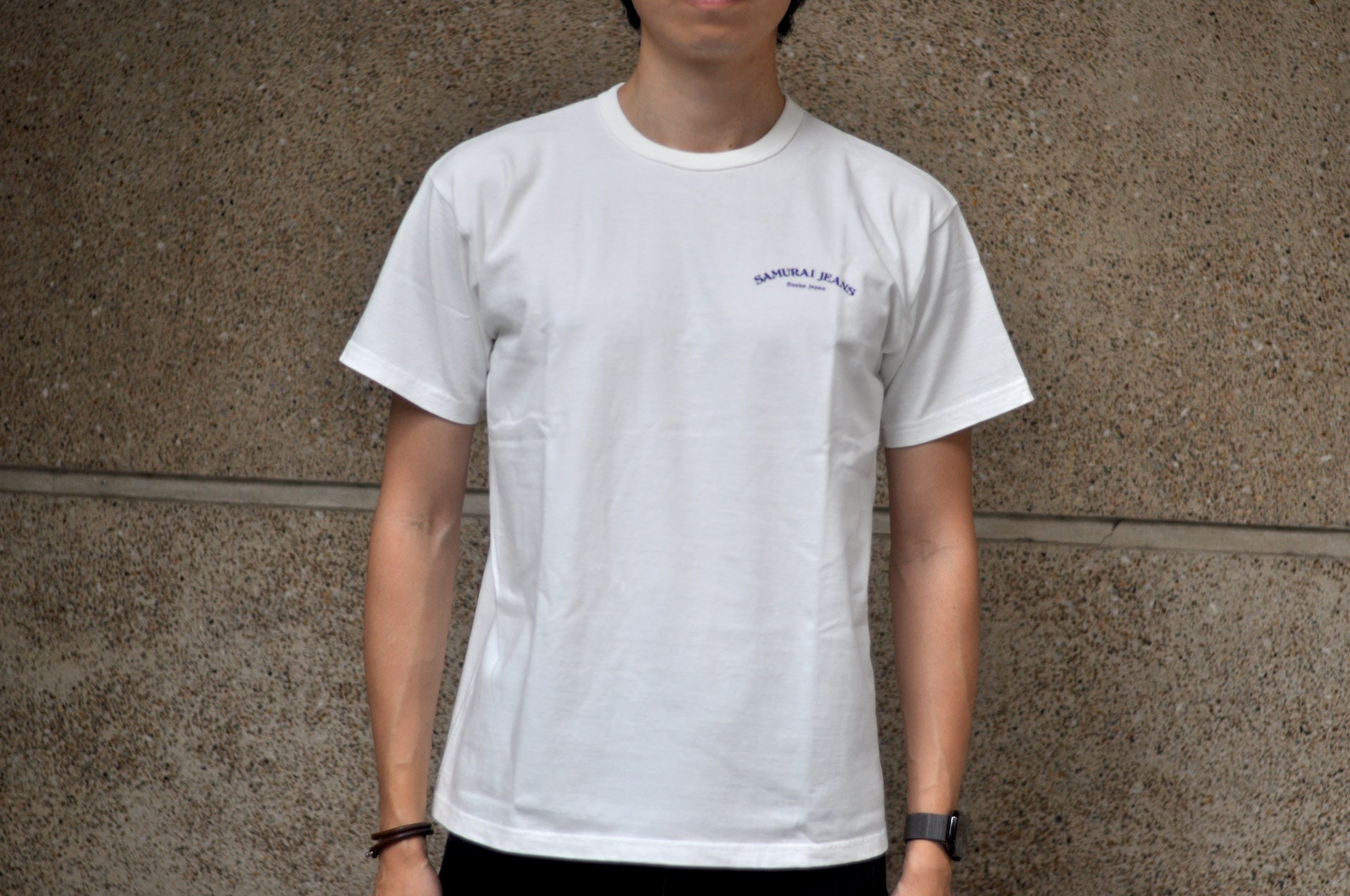 Samurai 8.5oz "Bonsai" Loopwheeled Tee (White)