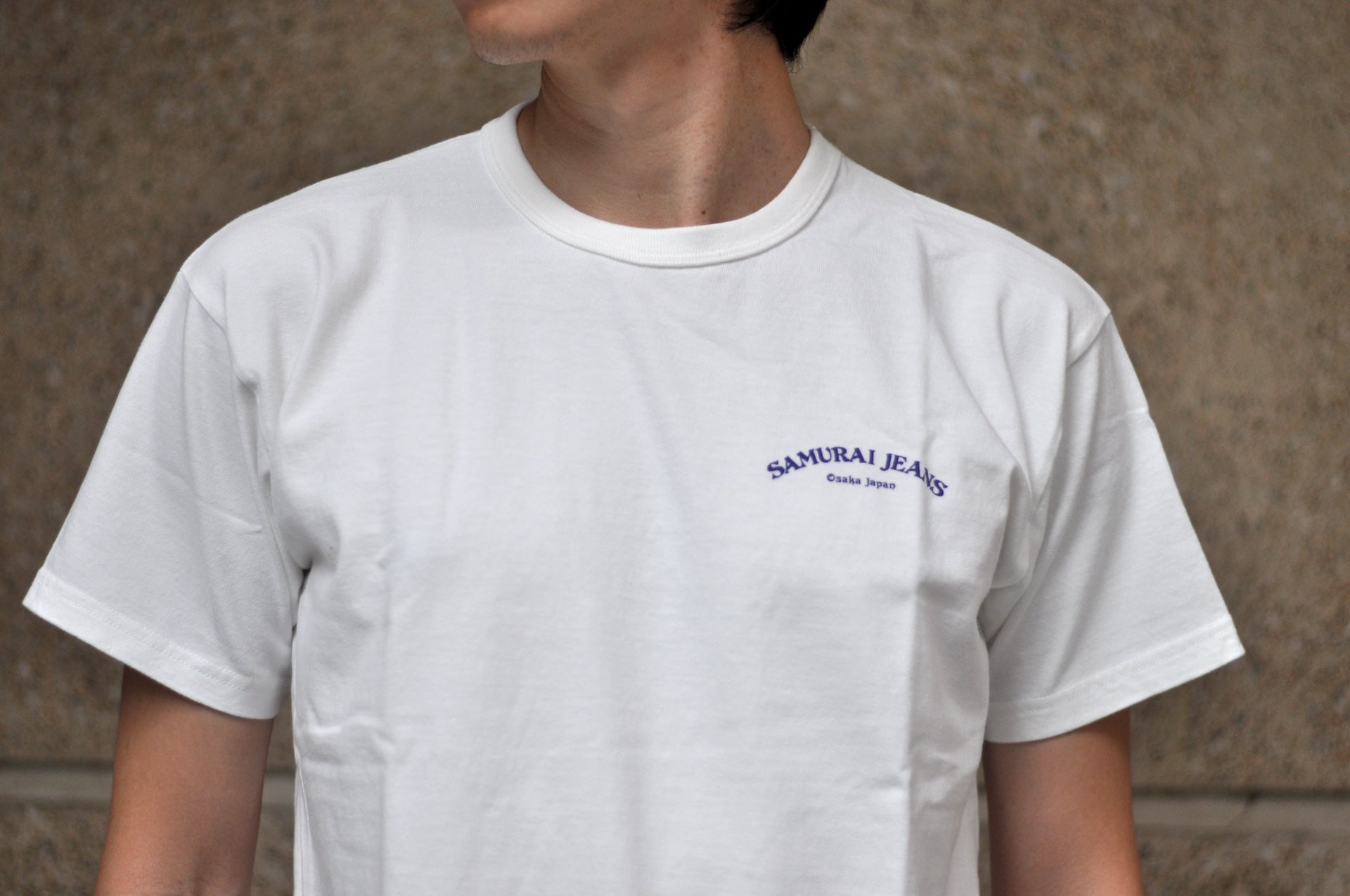 Samurai 8.5oz "Bonsai" Loopwheeled Tee (White)