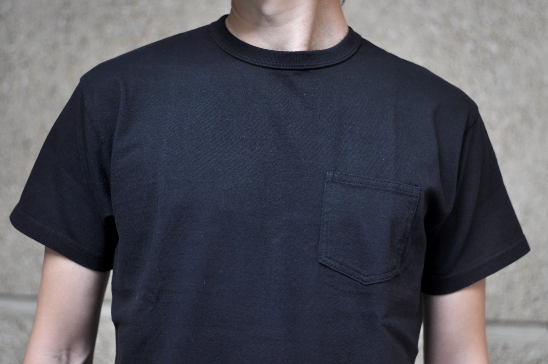Samurai 8.5oz "Snake Slayer" Loopwheeled Pocket Tee (Black)
