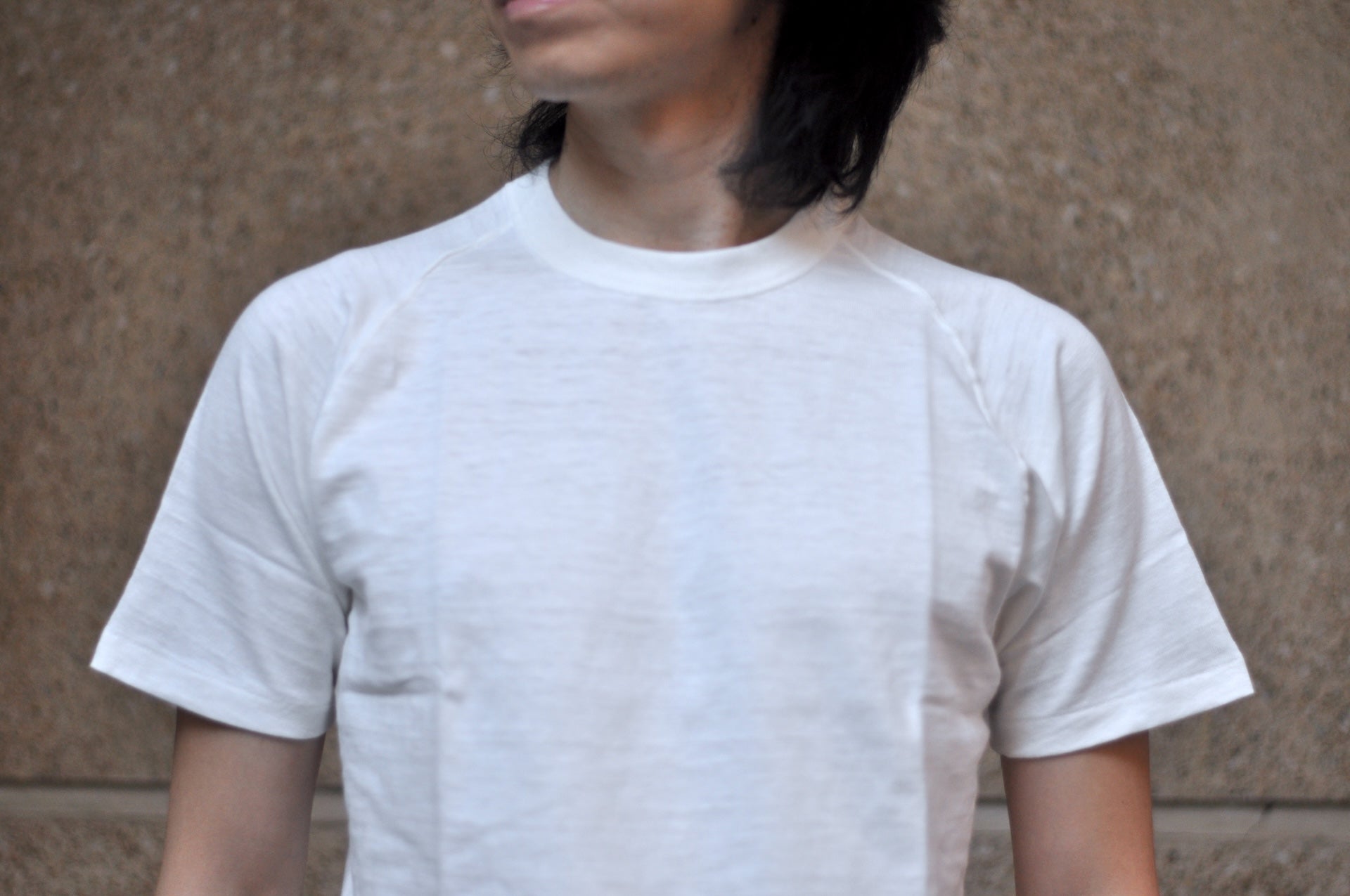 Warehouse 5.5oz "Bamboo Textured" Freedom Tee (White)