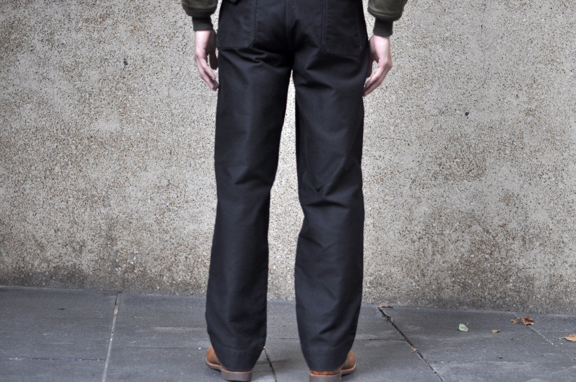 Freewheelers "USAF Air Crew" Heavyweight Jungle Cloth Utility Trousers (Navy)