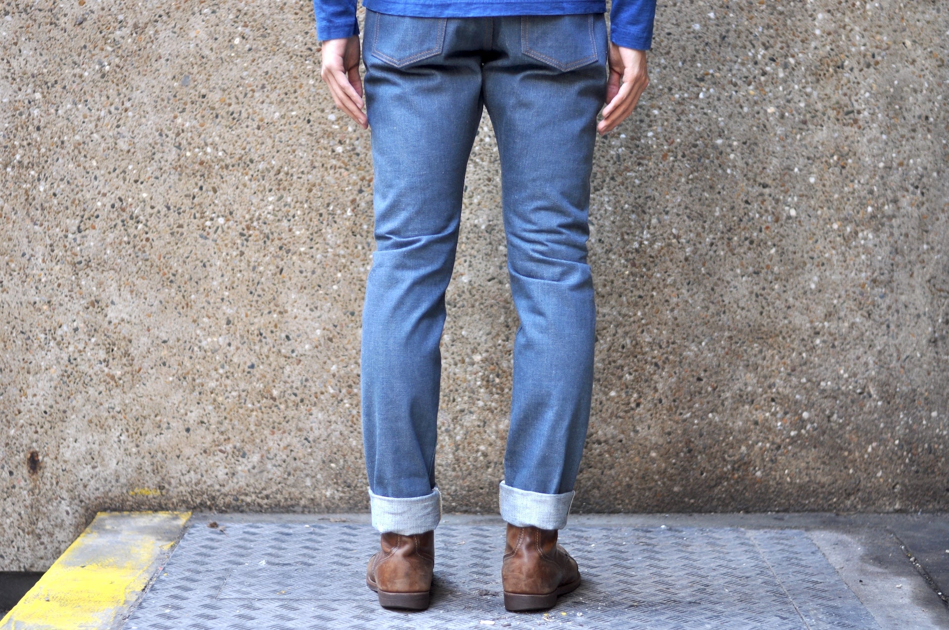 Pure Blue Japan 14oz "Smoky Blue" SMBL-019 Denim (Relaxed Tapered fit)