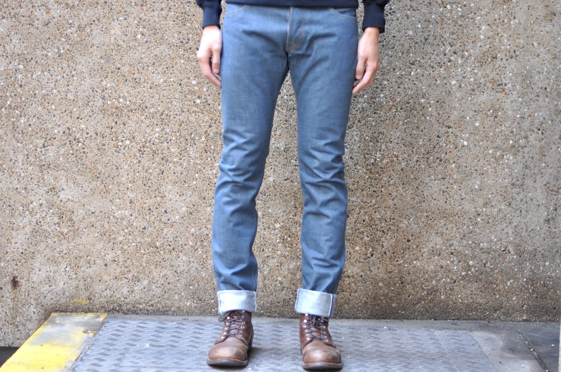 Pure Blue Japan 14oz "Smoky Blue" SMBL-013 Denim (Slim Tapered fit)