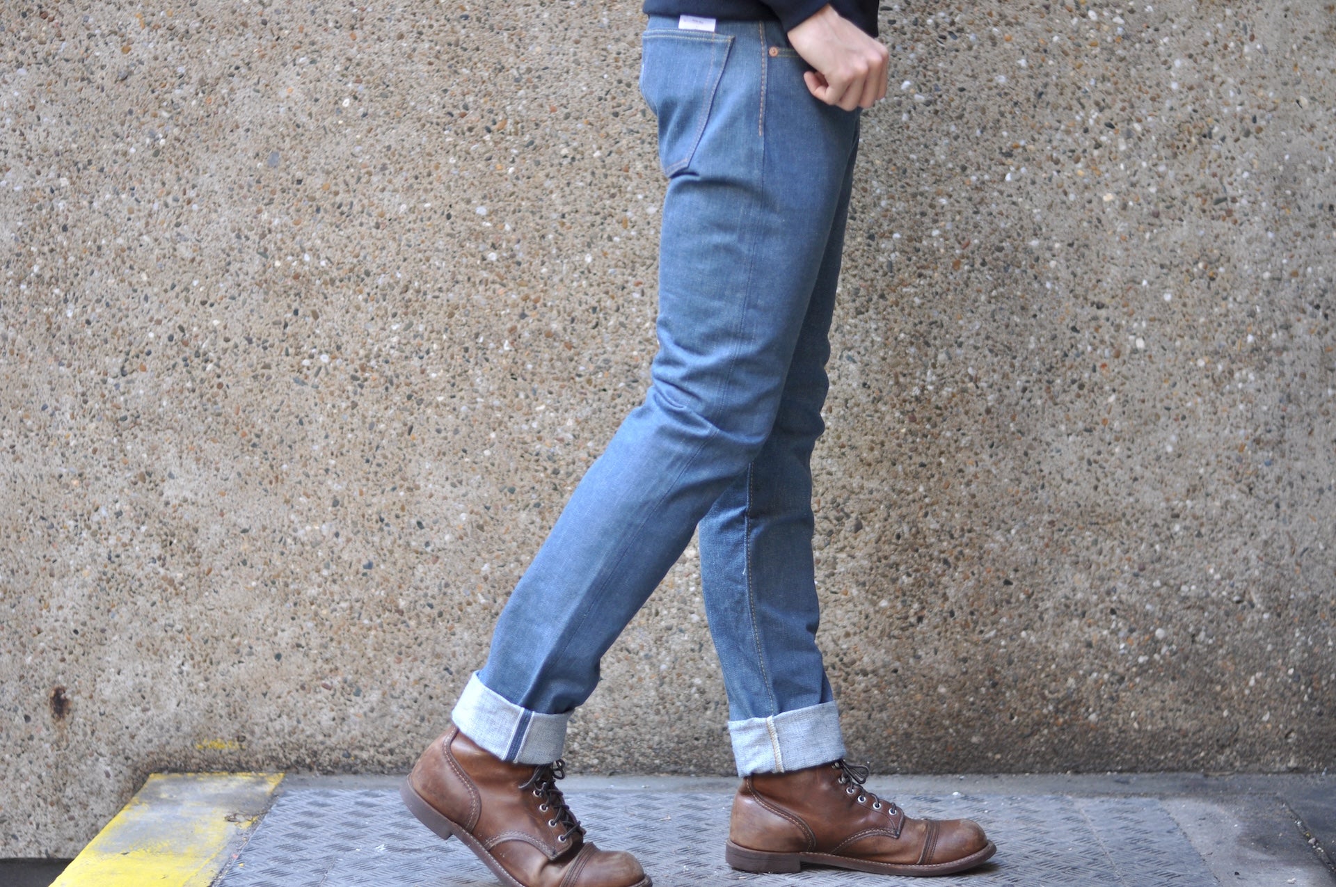Pure Blue Japan 14oz "Smoky Blue" SMBL-013 Denim (Slim Tapered fit)