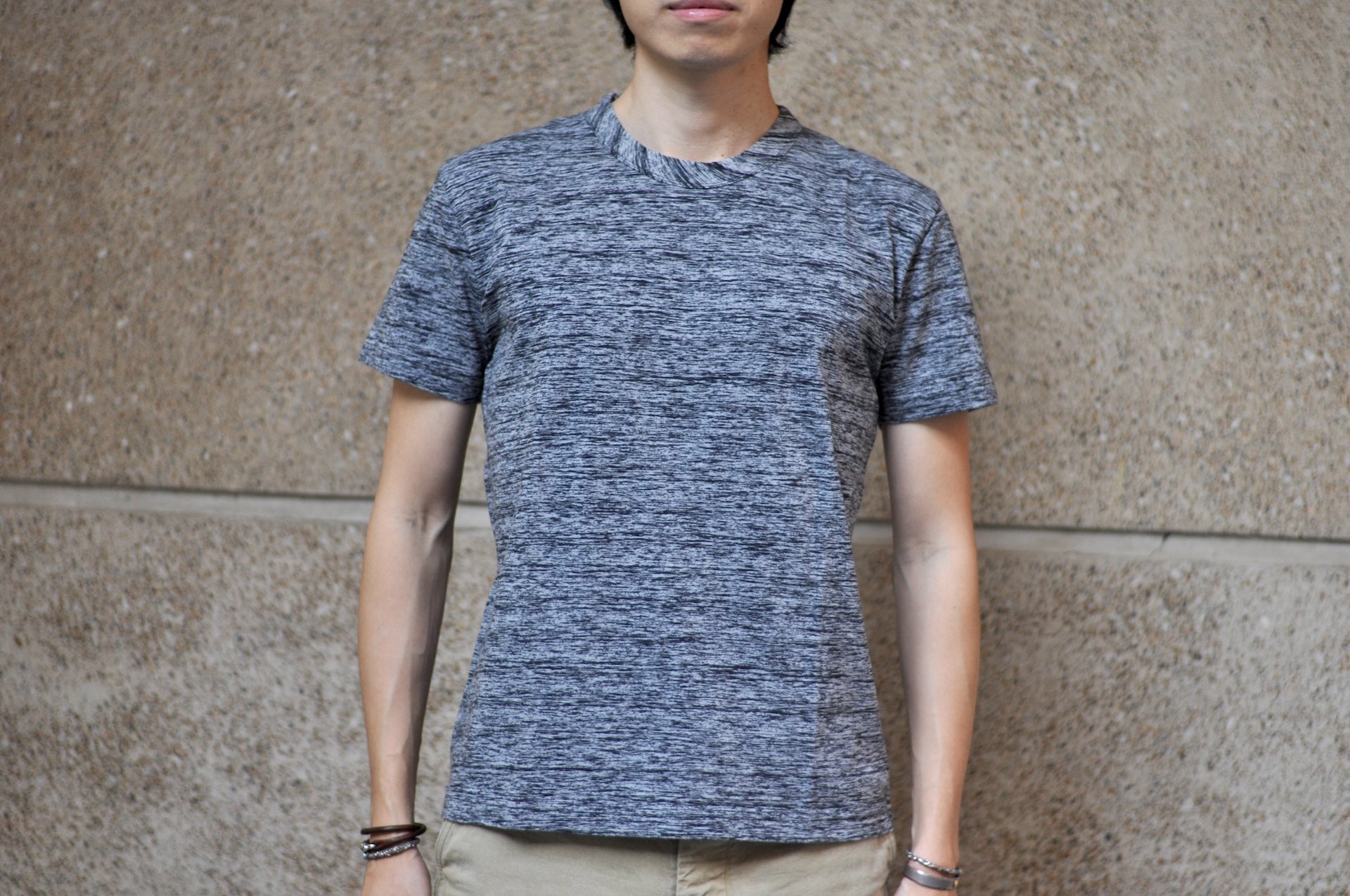 Pure Blue Japan 6.5oz "Kasuri-Dyed" Tee (Black)