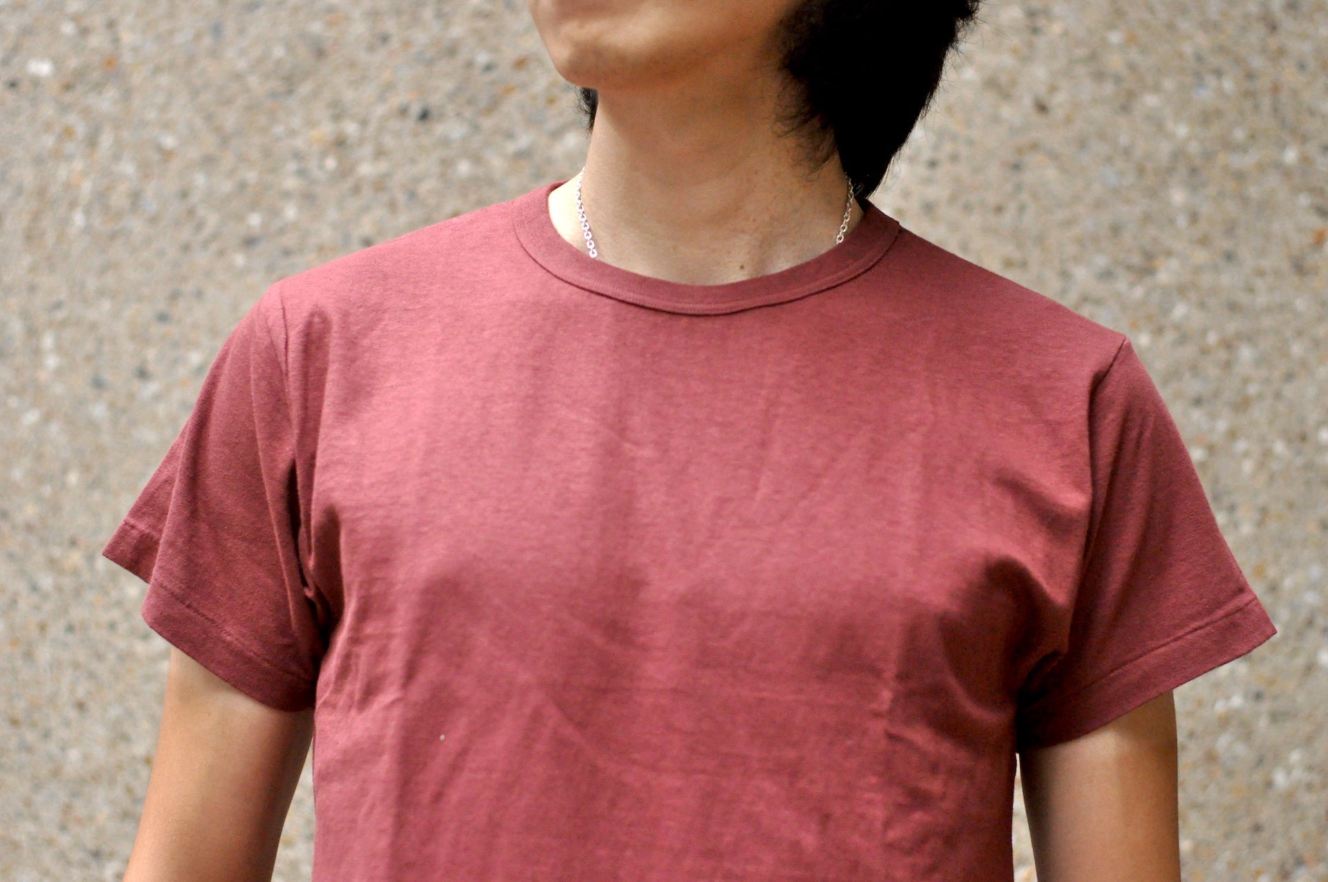 Samurai 6oz Super Slow Loopwheeled Tee (Burgundy)