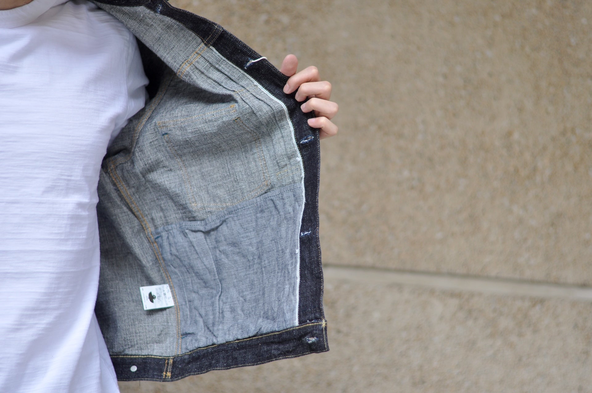 Omoto Denim 15.5oz Indigo Dyed "Neo-Slub" Modified Type 2 Denim Jacket