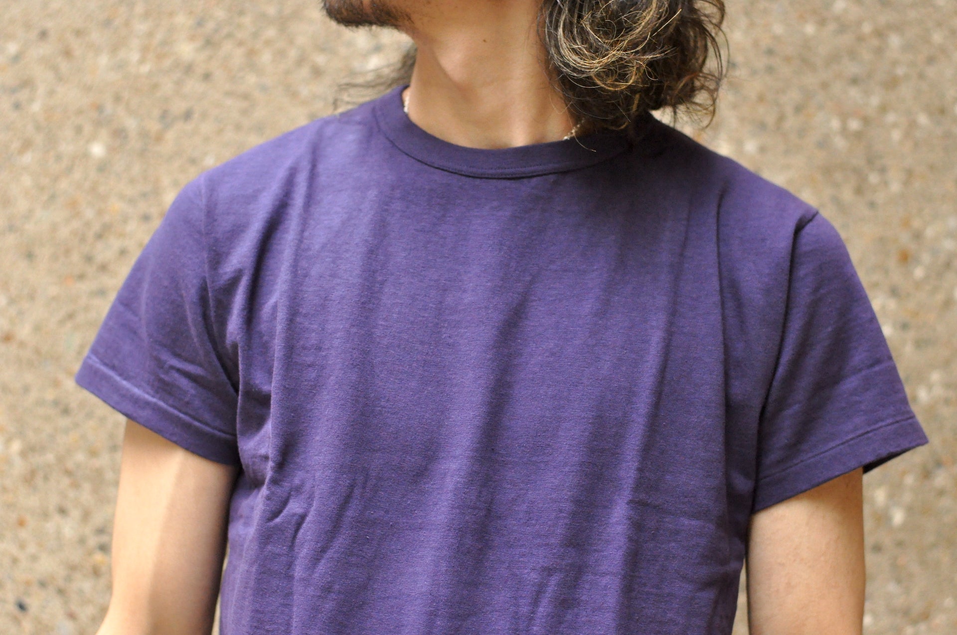 Samurai 6oz Super Slow Loopwheeled Tee (Purple)