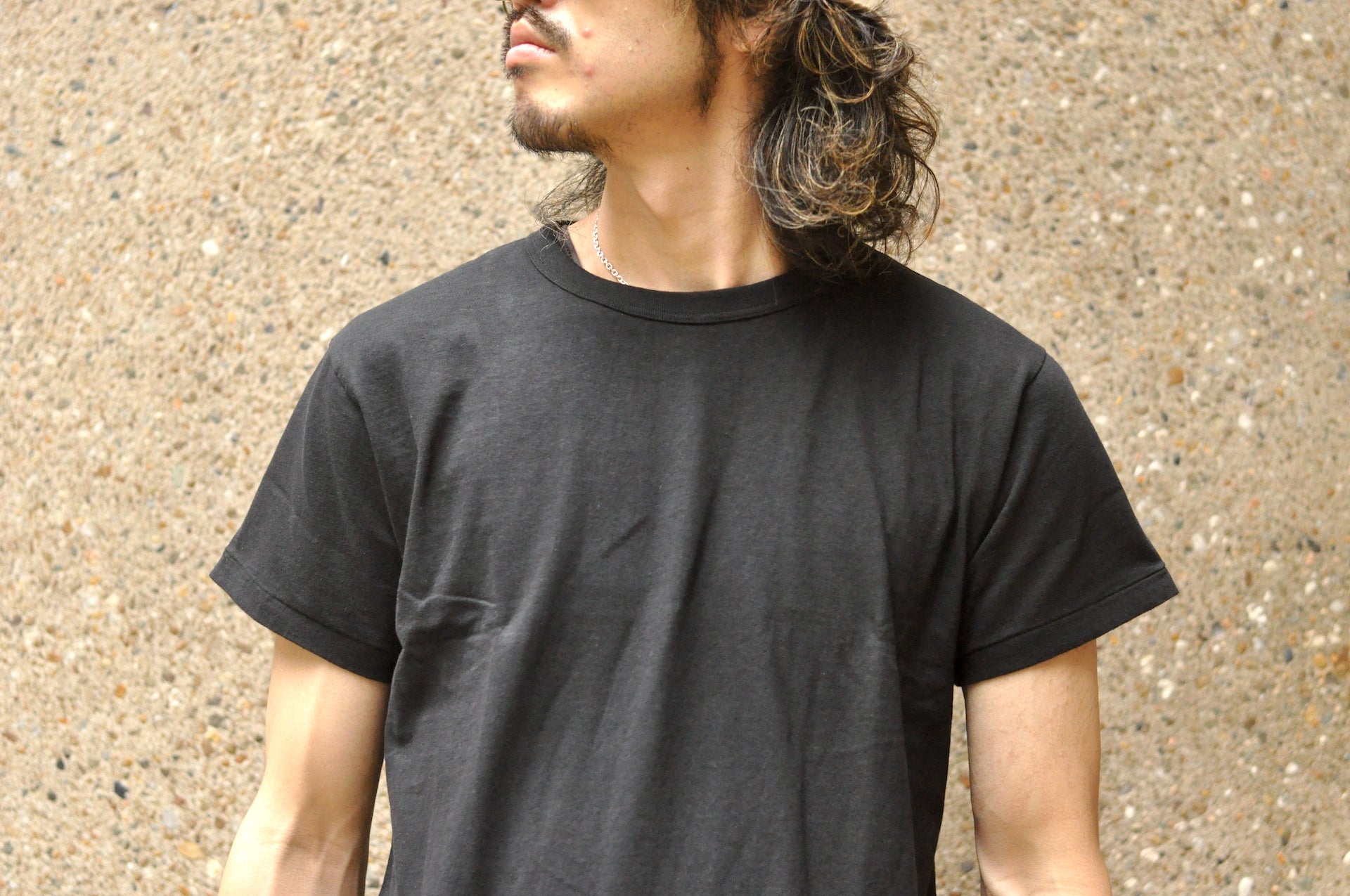 Samurai 6oz Super Slow Loopwheeled Tee (Black)